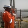 Glanding and termination of lighting cable at main deck.